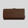 Burberry Henley Leather Crossbody Bag Woc Tan Rs-80528381