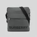 Burberry Men's Neo Nylon Crossbody Bag Charcoal Grey Rs-80528701