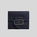 Coach Small Morgan Wallet In Signature Leather Midnight Multi Rs-cf855