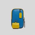 Coach Multifunction Phone Pack In Colorblock Blue Jay Multi Rs-ch070
