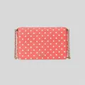 Kate Spade Spencer Dots Chain Wallet Peach Melba Multi Rs-pwr00315