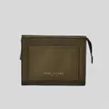 Marc Jacobs The Grind Leather Cosmetic Bag Beech Rs-s202l01pf22