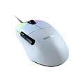 Roccat Kone Pro Lightweight Performance Gaming Mouse With 19k Dpi Optical Sensor - White, White