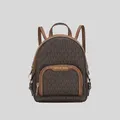 Michael Kors Jaycee Xs Convertable Zip Pocket Backpack Brown Rs-35t2g8tb1b