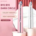 Satoshi Premium Electric Eye Beauty Pen Rechargable Ems Eye Beauty Massager Device, Pink