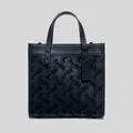 Coach Field Tote 22 With Horse And Carriage Midnight Navy Rs-cd750