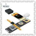 Wiwu New Arrival! Wi-w001 3 In 1 Wireless Charger