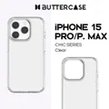 Buttercase Chic Series Drop Protection Phone Case For Iphone 15 Pro / Iphone 15 Pro Max (Clear), Clear