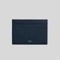 Celine Multifunction Card Holder In Grained Leather Navy Rs-10b763