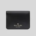 Kate Spade Madison Saffiano Leather Small Bifold Wallet Black Rs-kc581