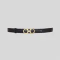 Salvatore Ferragamo Ferragamo Women's Sized Gancini Belt Black Rs-675180, 85cm/34in