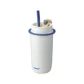 Mosh Latte Stainless Steel Large Capacity Mug Cup (430ml), Turquoise