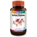 Holistic Way Liver Detox (90 Vegetarian Capsules) With Dandelion And Milk Thistle — Alcohol Defence