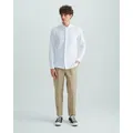 Highr , White Pique Jersey, Long Sleeve Shirt, White Pique Jersey, 15