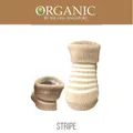 Shears Organic Baby Socks Stripe