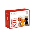 Spiegelau 3 Pcs Tasting Kit Set (Ipa/america Wheat Beer/stout Glass) Craft Beer Glasses, Clear