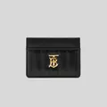 Burberry Quilted Leather Lola Card Case Black Rs-80623741