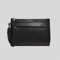 Coach Carryall Pouch Black Rs-f28614