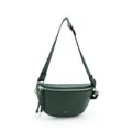 X Nihilo City Leather Bumbag Crossbody Handbag Dark Green