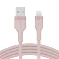 Belkin Usb-a To Lighting Silicone 1m Pink