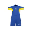 Teepeeto Cookie Thermal Wetsuit Blue Yellow, 2 Year