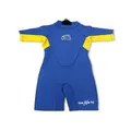 Teepeeto Cookie Thermal Wetsuit Blue Yellow, 4 Year