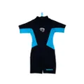 Teepeeto Thermal Wetsuit Black Turquoise, 10 Year