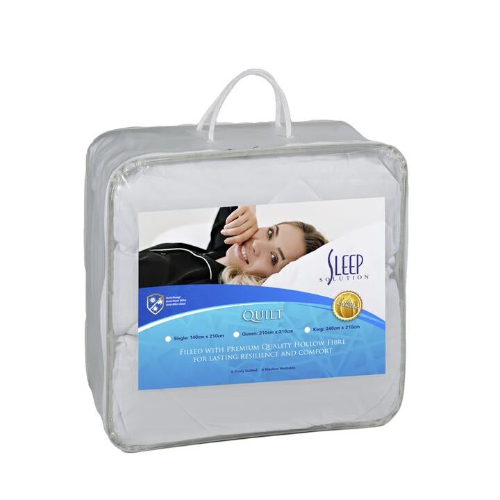 Sleep Solution Hollowfibre Quilt, King