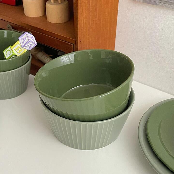 Gifts By Art Tree Morandi Bowl, Green