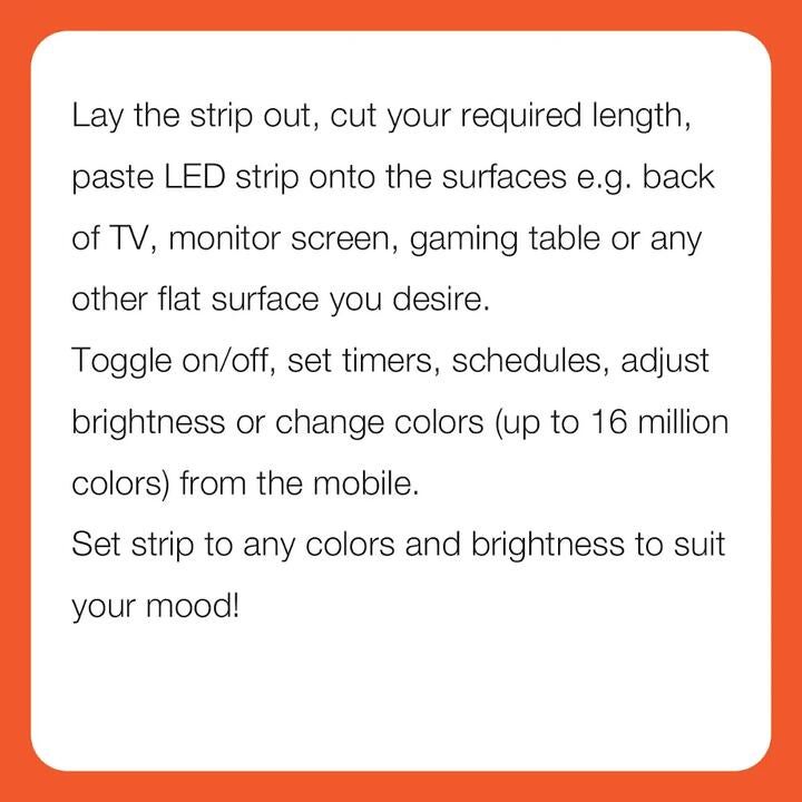 Mowe Mw890l Smart Led Light Strip (5m)