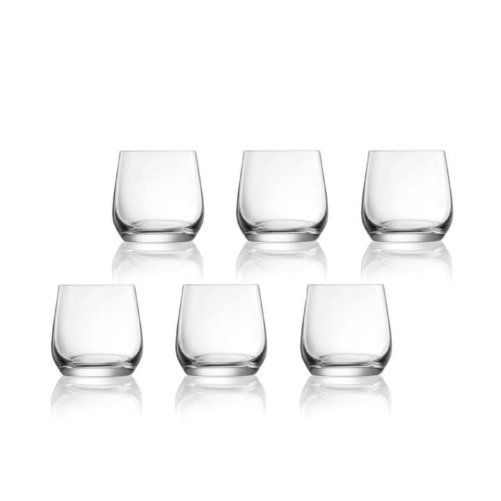 Lucaris Hong Kong Hip Double Rock 12oz 370ml 6pcs Per Set