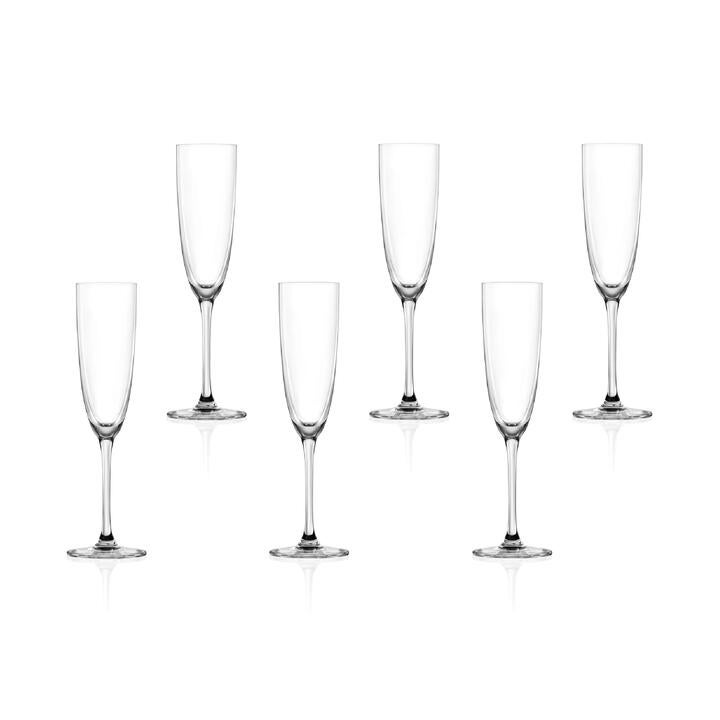 Lucaris Tokyo Temptation Champagne 5oz 165ml 6pcs Per Set