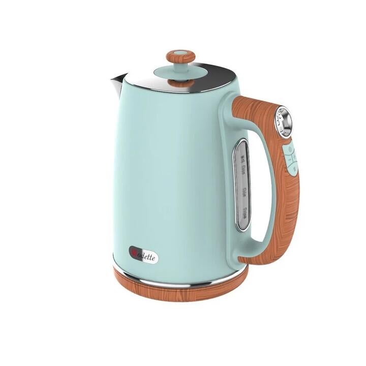 Odette Otto Series 1.7l Temperature Control Electric Kettle (Light Green), Light Green