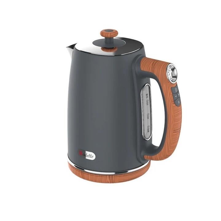 Odette Otto Series 1.7l Temperature Control Electric Kettle (Grey), Grey