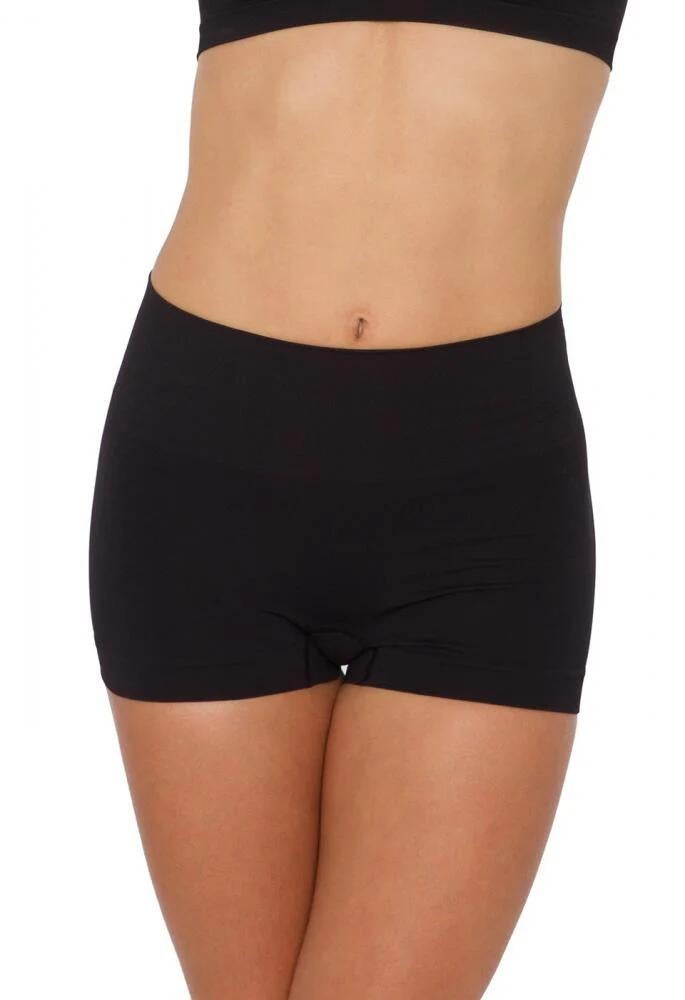 Pliē Plié Emana®️ Boxer With Waistline Strap Black, Extra Large