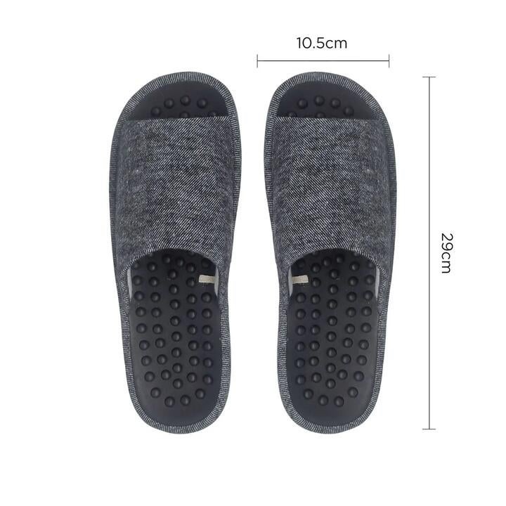 Charles Millen Suite Collection Hector Bedroom Slipper, Frost, 27cm