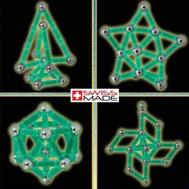 Geomag Geoglow Magnetic Construction Toy Set (42pcs)