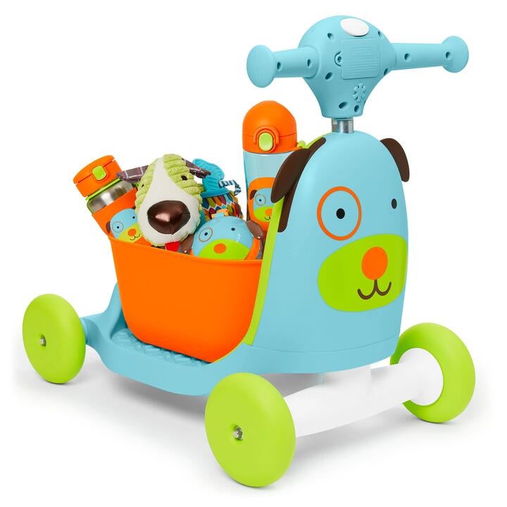 Skip Hop Zoo Ride On 3 In 1 Scooter