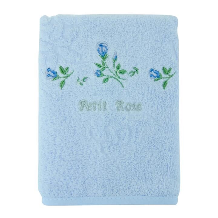 Suzanne Sobelle By Charles Millen Suzanne Sobelle Petit Rose Face Towel, White
