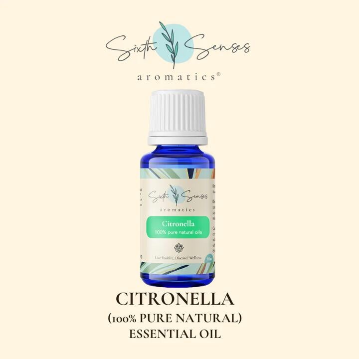 Sixth Senses Aromatics Citronella Essential Oil