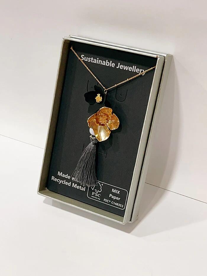 Hart Korean Black Beauty Tassel Jewellery Series