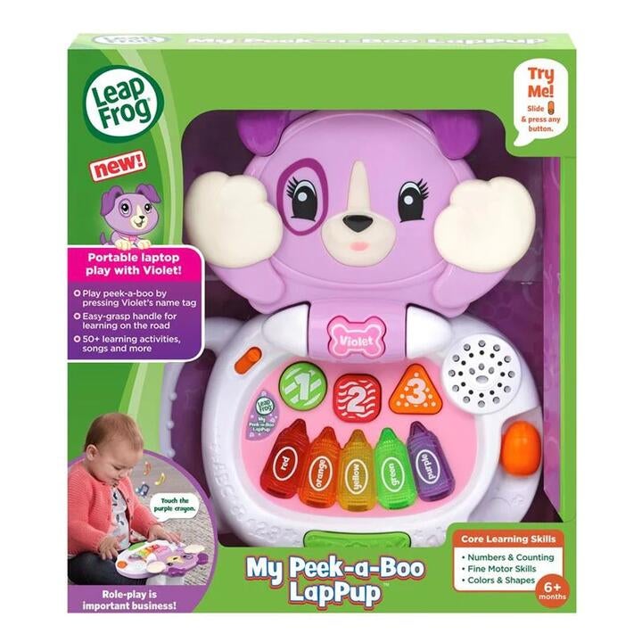 Leapfrog My Peek-a-boo Lappup (Violet)