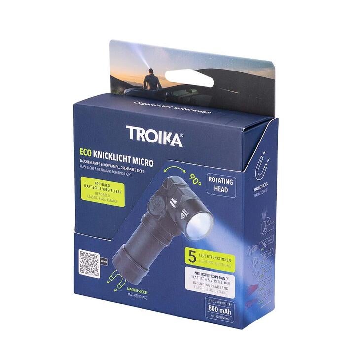 Troika Torch Eco Knicklicht Micro Tor25bk, Black