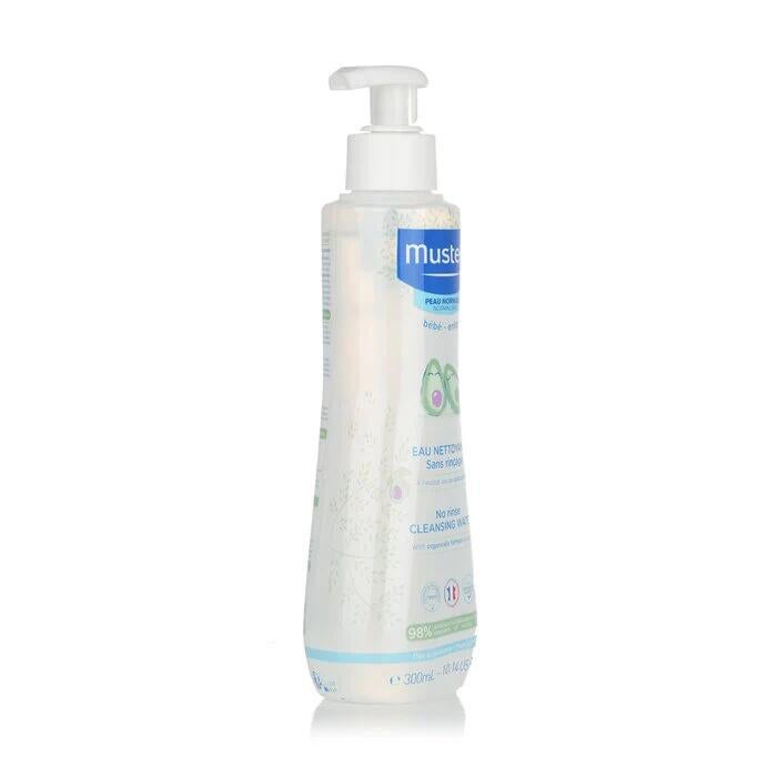 Mustela No Rinse Cleansing Water (Face & Diaper Area) - For Normal Skin -, 300ml/10.14oz