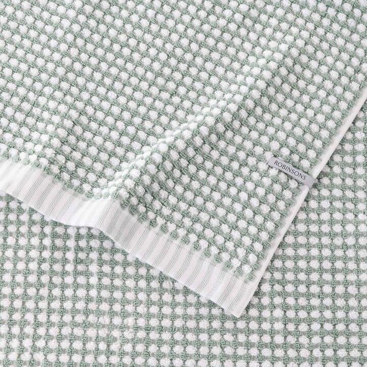 Robinsons Hotel Duotone Hand Towel - Hotel Collection By , Eucalyptus