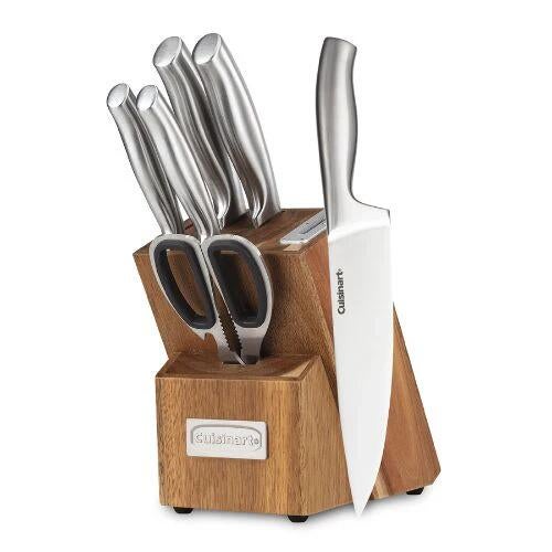 Cuisinart S/s Hollow Handle Knife Block7pcs/set