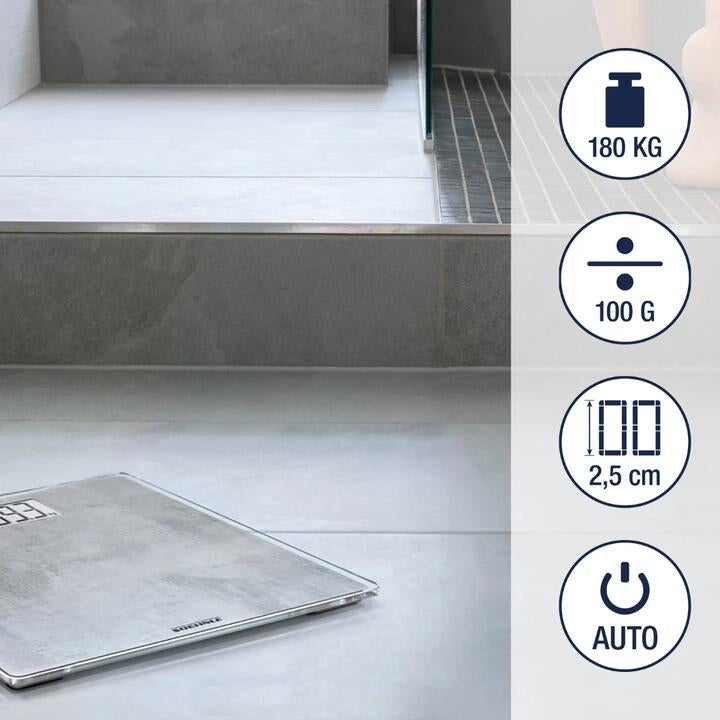 Soehnle S63882 Psd Style Sense Compact 300 Concrete (Personal Scale Digital)