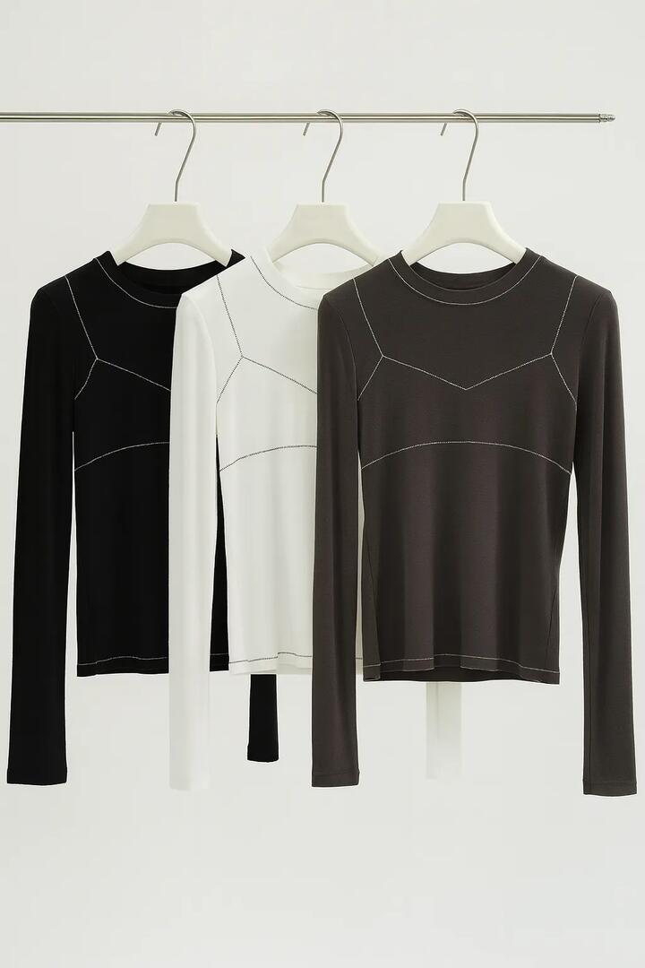 Poplin Aspen Top, Black