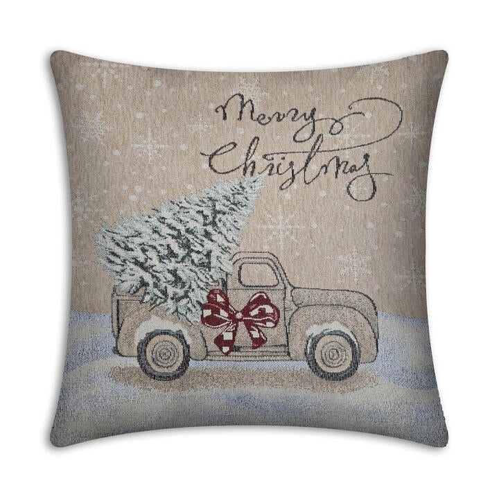 Rapee Pickup Cushion Cover | Woven Chenielle - 45 x 45 Cm