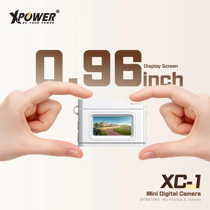 Xpower Xc1 Mini Digital Camera (0.96" Display ), Black